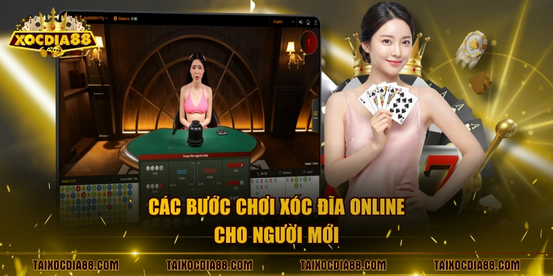 Các bước chơi xóc đĩa online cho người mới