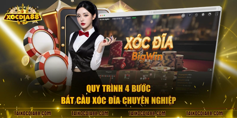 Quy trình 4 bước bắt cầu xóc đĩa chuyên nghiệp